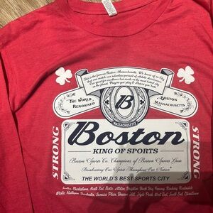 Boston Long Sleeve Tee “World’s Best Sports City”